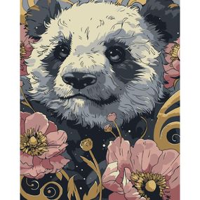 Картина за номерами "Квіткова пандочка" 11697-AC 40х50 см