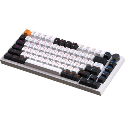 Клавиатура GamePro MK160W Hot-Swap Red Swich RGB USB UA White (MK160W) | Зображення 9