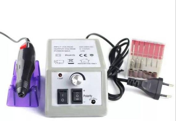 Фрезер для манікюру та педикюру Lina Mercedes 2000 Сірий