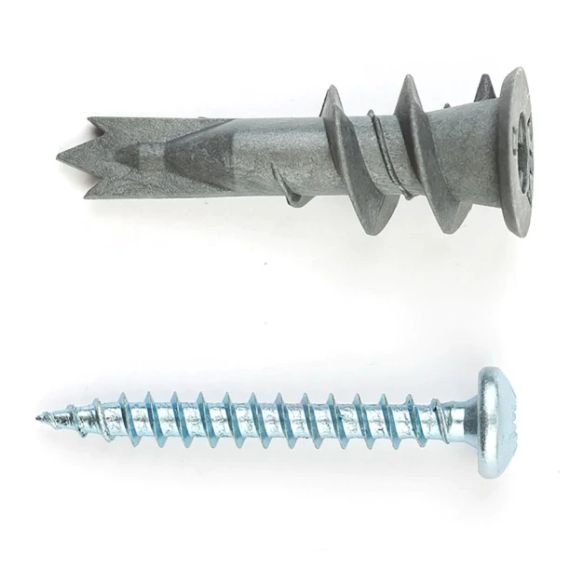 Крепеж для гипсокартона  DRIVA 6х30, шуруп 3х35 (50 шт)