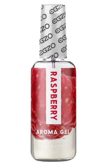 Оральний гель-лубрикант EGZO AROMA GEL — Raspberry, 50 мл Sex Aura | Зображення 1