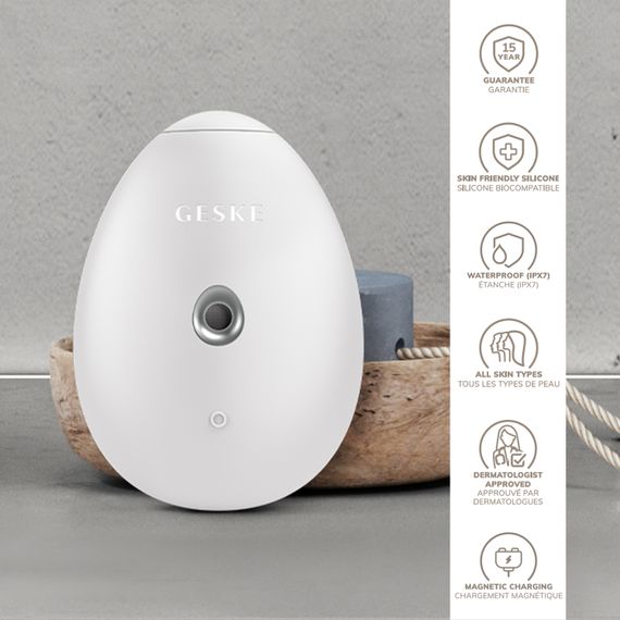 Електронний освіжувач для зволоження обличчя GESKE Facial Hydration Refresher 4в1 white | Зображення 2