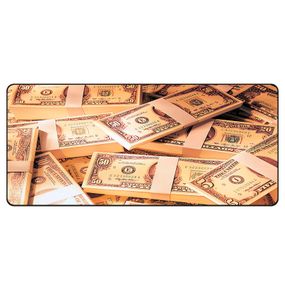 Килимок 300*800 тканинний Dollars з боковою прошивкою, товщина 4 мм, колір Beige, Пакет