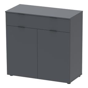 Комод у вітальню Doros Рон 2 80х38х100 см Графіт (DRS-011295)