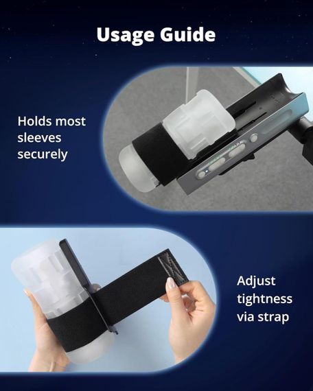 Рукав-мастурбатор Lovense Solace Pro Grip Kit з кріпленням для Solace Pro Sex Aura | Зображення 7