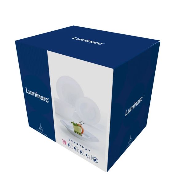 Столовий сервіз Luminarc Everyday G0567, 19 предметів, на 6 персон | Зображення 8