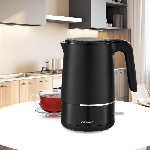 Електрочайник 1,7л 1800W (диск) MR-037-BLACK Maestro | Зображення 2