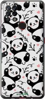 Чохол на Tecno Pova LD7 Панди "4318u-2433-2448"