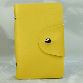 Желтый альбом для хранения пластин для стемпинга (на 10 отделений)