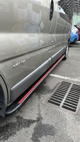 Бокові пороги Maya Red (2 шт., алюміній) Коротка база для Fiat Talento 2016-2024 рр