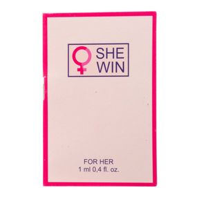 Духи з феромонами жіночі She Win, 1ml (roll-on)