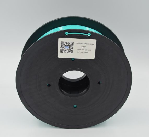 PETG-пластик MT Filament для 3D-принтера 1.75 мм 1 кг 3272С морская волна (3DMT-PETG1.75-01-3272С) | Зображення 2