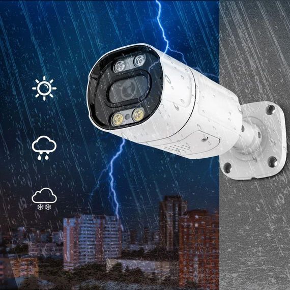 Вулична WIFI камера відеоспостереження 3Мп, CAMERA C16 TUYA APP / Бездротова IP камера з датчиком руху | Зображення 4