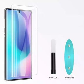 Захисне скло 3D на весь екран для Samsung Galaxy Note 20 (з ультрафіолетовим клеєм)