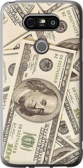 Чехол на LG G5 H860 Доллары "3016u-348-17620"
