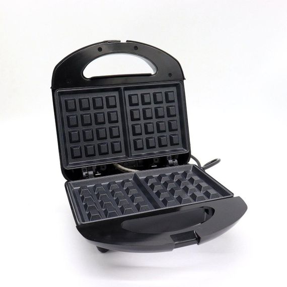 Електрична вафельниця з антипригарним покриттям, Domotec MS 7705 / Електровафельниця для бельгійських вафель | Зображення 8