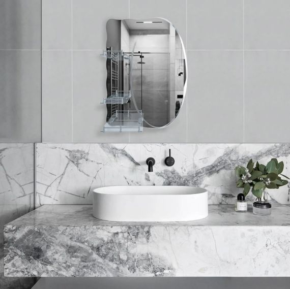 Дзеркало Kroner KRM Belantis - ACS705 із трьома полицями (CV022929) | Зображення 2