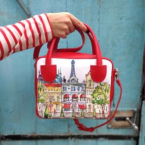 Сумка жіноча Kitto Париж 25x20x9 см