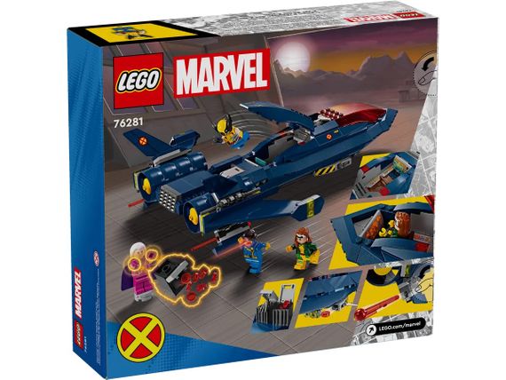 Конструктор LEGO Marvel X-Jet Людей Ікс (76281) | Зображення 1