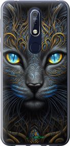 Чохол на Nokia 7.1 Кішка "5548u-1593-2448"