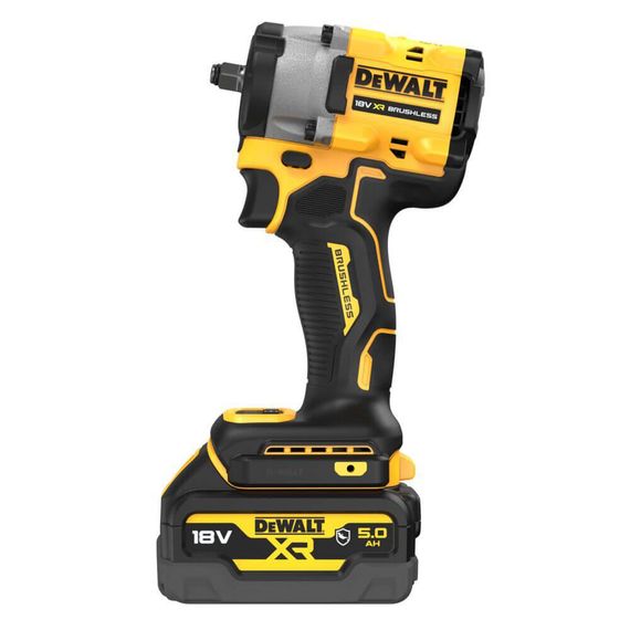 Гайковерт ударный аккумуляторный бесщёточный 610Нм DeWALT DCF923P2G | Зображення 2