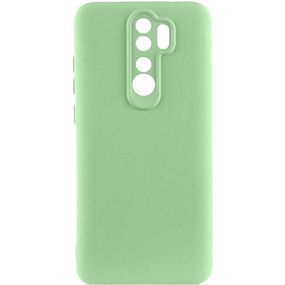 Чохол TPU GETMAN Liquid Silk Full Camera для Xiaomi Redmi 9 Зелений / Pistachio