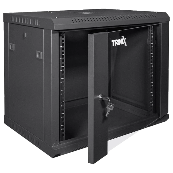 Trinix TRX-9U/600x450x503 Black Комутаційна шафа - Серверні шафи | Зображення 1