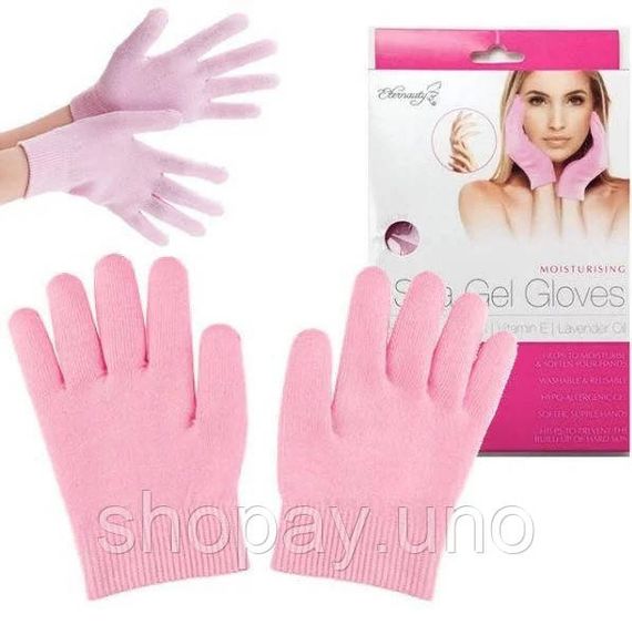 Косметичні зволожуючі SPA рукавички Spa Gel Gloves з маслом жожоба, екстрактом алое віра та вітаміном Е | Зображення 1