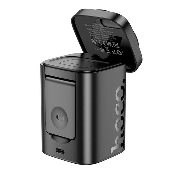 Бездротовий Зарядний пристрій Hoco CQ20 3-in-1 15 W Magnetic (iWatch) | Зображення 5