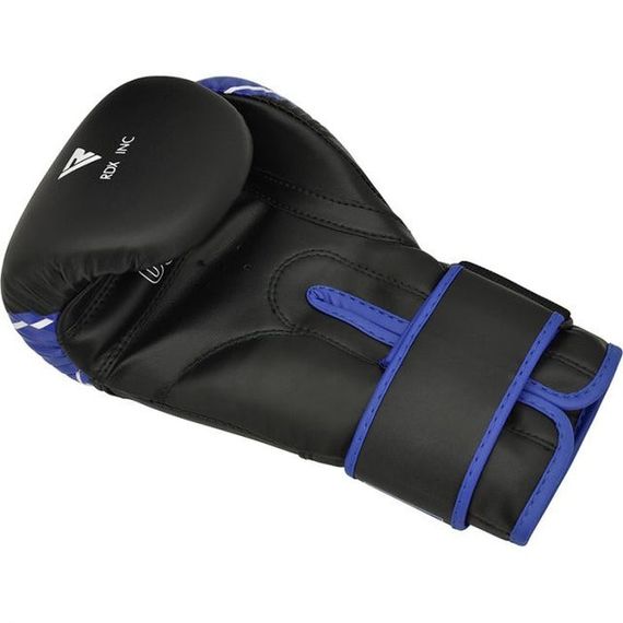 Боксерські рукавиці RDX 4B Robo Kids Blue/Black 6 унцій (капа в комплекті) | Зображення 4