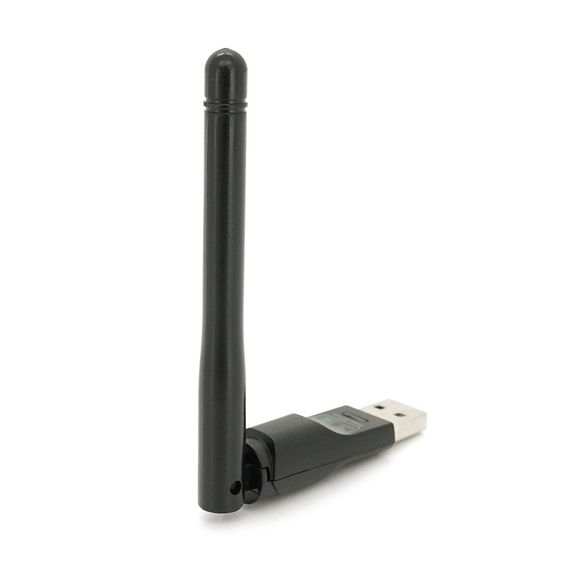 Бездротовий мережевий адаптер з антеною 10см Wi-Fi-USB LV / CL-UW07BT - 8723DU, 802.11bgn, 150MB, 2.4 GHz, WIN7 / XP / Vista / 2K | Зображення 2