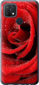 Чехол на Oppo A15 Красная роза "529u-2119-17620"