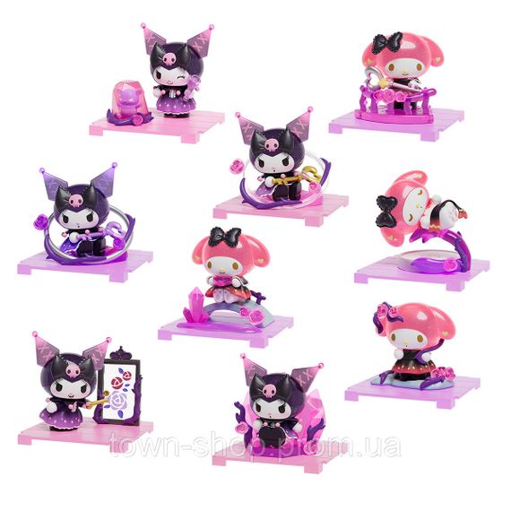 Фигурка-сюрприз Pop Top Kuromi & My Melody – Цветочная тайна | Зображення 2