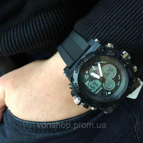 Водонепроницаемые мужские часы SKMEI, Мужские часы с официальной гарантией для военных и отдыха NC-52 | Зображення 8