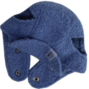 Шапка Авіатор тедді синя 1