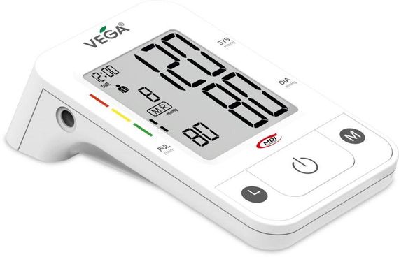 Тонометр VEGA 3H Comfort с универсальной манжетой Lux 22-42см + Адаптер Micro USB на плечо гарантия 5 лет | Зображення 2