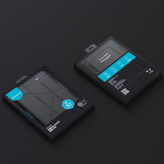 Чехол-книжка Nillkin Bumper Pro Multi-angle для Samsung Galaxy Tab S9 FE+ 12.4'' Black | Зображення 5