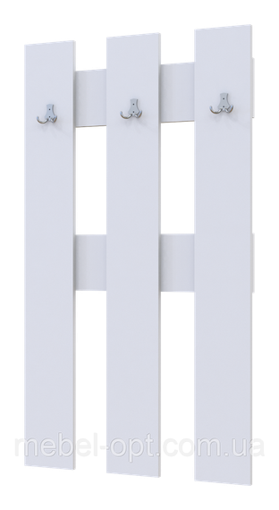 Вішалка для одягу Н1 Doros Білий 65х3,2х115 (41510008)
