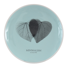 Тарілка десертна Minimalism 17,8см HTK-010 блакитний LIMITED EDITION