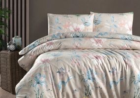 Постільна білизна First Choice Homesko Ranforce сімейний 160 х 220 см Amaris Beige