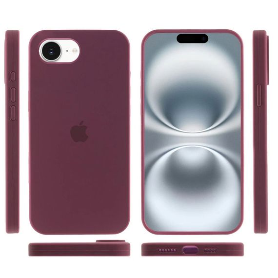 Чохол Silicone Case Full Protective (AA) для Apple iPhone 16e (6.1") | Зображення 2