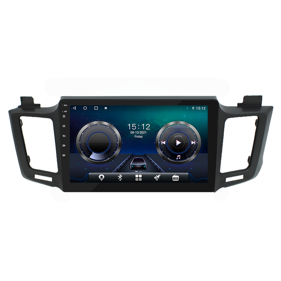 Штатная магнитола Lesko для Toyota RAV4 IV (CA40) 2012-2015 экран 10" 4/32Gb/ 4G/ Wi-Fi/ CarPlay Premium GPS