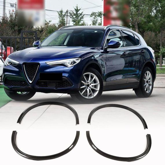Расширители арок (2017-2023, Карбон) для Alfa Romeo Stelvio 2016- гг