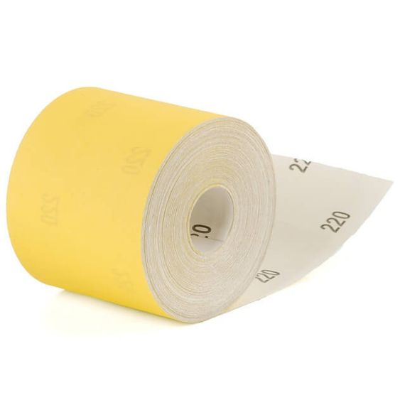 Шліфувальна шкурка на паперовій основі К220, 115мм * 50м INTERTOOL BT-0824 | Зображення 2
