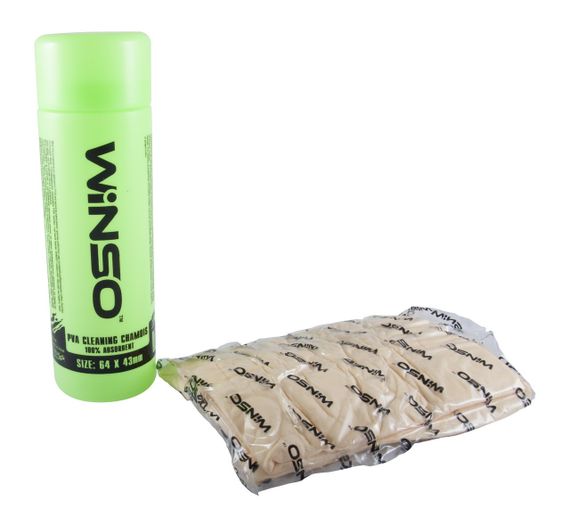 Серветка зі штучної замші в тубі 64x43 см Winso (150500) | Зображення 3