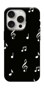 Чохол з картинкою Notes on black для Apple iPhone 16 Pro (6.3")