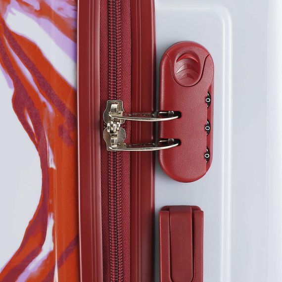 Валіза Semi Line 28" (L) White/Red Print (T5654-3) | Зображення 6