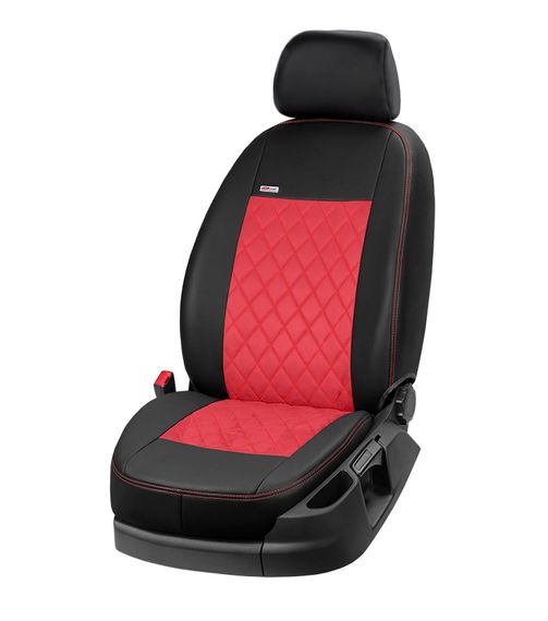 Авточехлы экокожа-2024ткань-2024антара Eco Prestige Antara (8 или 9 мест) для Ford Custom 2013-2024 гг | Зображення 3