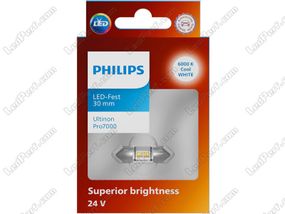 24844CU70X1 (PHILIPS) LED FESTOON 30MM Ultinon Pro7000 SI 24V