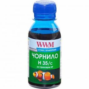 Чернила WWM HP №22/134/121 100г Cyan (H35/C-2)